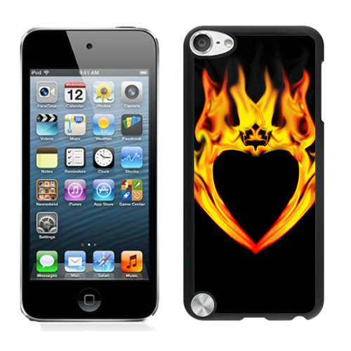 Valentine Fire Heart iPod Touch 5 Cases EFK - Click Image to Close